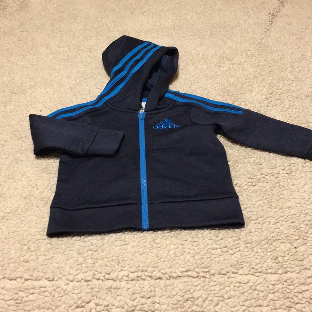 SOLD Adidas 2 Piece Activity Jogger Hoodie Set 2T NEW - Picture 4 of 8